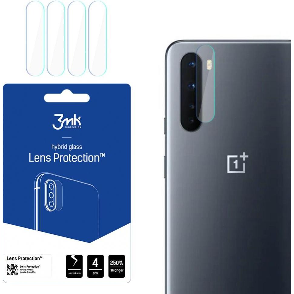 Thumbnail - 3MK hybrid glass Lens Protection for OnePlus Nord (1 Stück, OnePlus Nord), Smartphone Schutzfolie, Grau
