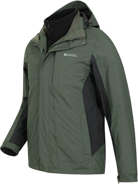Produktbild Mountain Warehouse Thunderstorm Jacke wasserfest 3 in 1 (XS)
