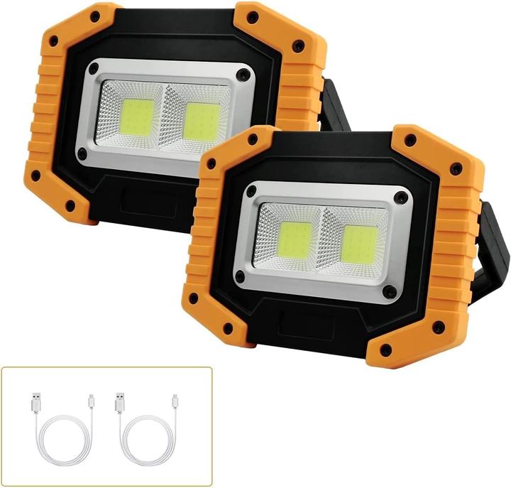 Actual product image Tekstap LED construction spotlight COBWL02 (2000 lm)
