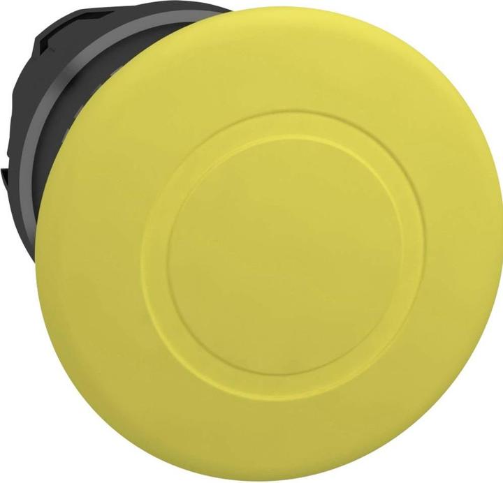 Immagine prodotto Schneider Electric Pulsante a fungo, elemento frontale, Harmony XB4, metallo nero, 22 mm, giallo, fungo 40 mm,