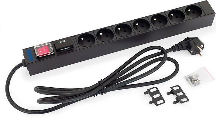 Triton RAB-PD-X11-A1 power distribution unit (PDU) 7 AC outlet(s) 1U Black