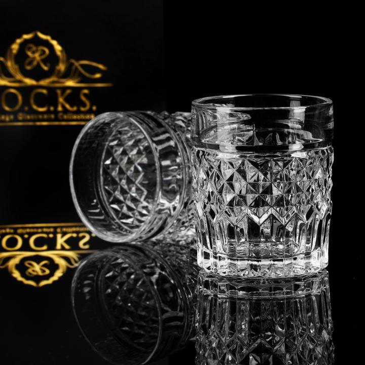 Produktbild Rocks Whiskey Chilling Stones Prestige Whiskeygläser Geschenkset 4er (2.80 dl, 4 x, Whiskygläser)