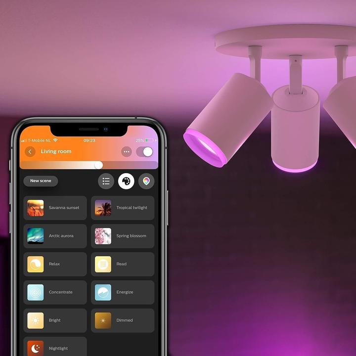 Actual product image Philips Hue Fugato (1200 lm, GU10)