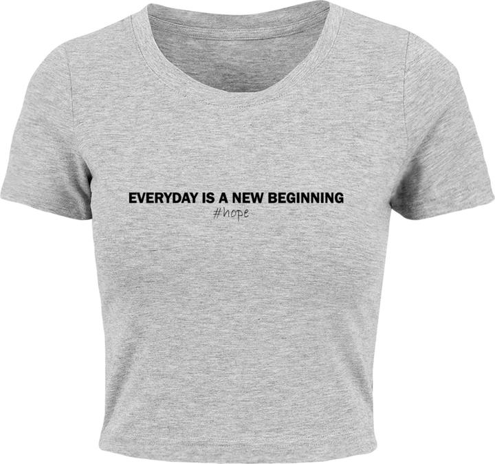 Produktbild Merchcode Ladies Hope Cropped Tee - 118383 (M)