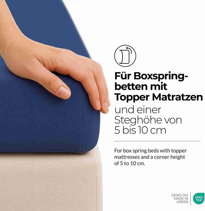 Produktbild Etérea Comfort Jersey Topper (180 x 200 cm, 200 x 200 cm)