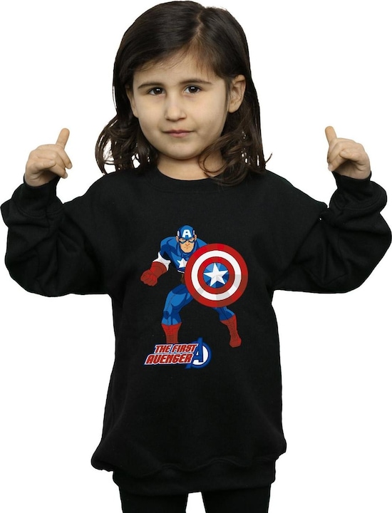 Produktbild Captain America The First Avenger Sweatshirt Mädchen (116)