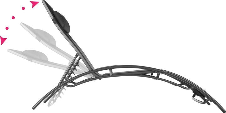 Image du produit tectake 2x Bains de soleil (158 cm)
