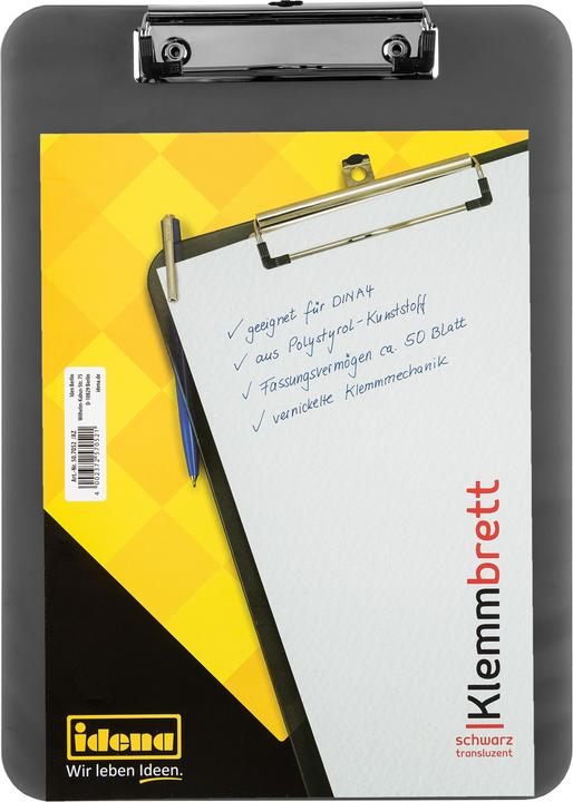 Immagine prodotto Idena Appunti f.A4 nero traslucido (31.50 x 22.50 cm)