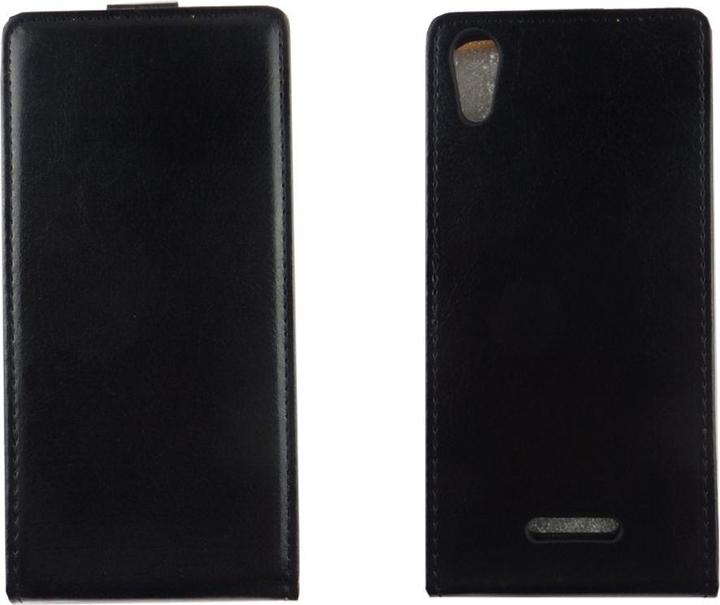 Produktbild König Design Wiko Lenny 4 Handyhülle Schutzcase Schwarz Tasche Flip Cover Bumper Etuis Neu (Wiko Lenny 4)