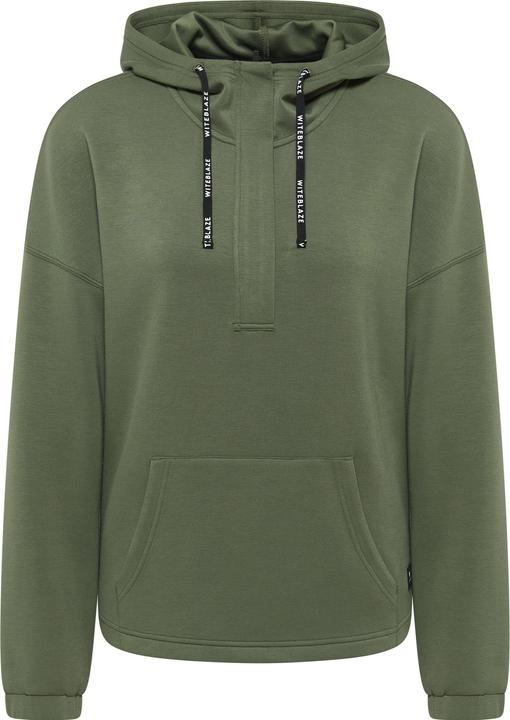 Immagine prodotto Witeblaze BIJOU Felpa con cappuccio da donna, oliva L (L)