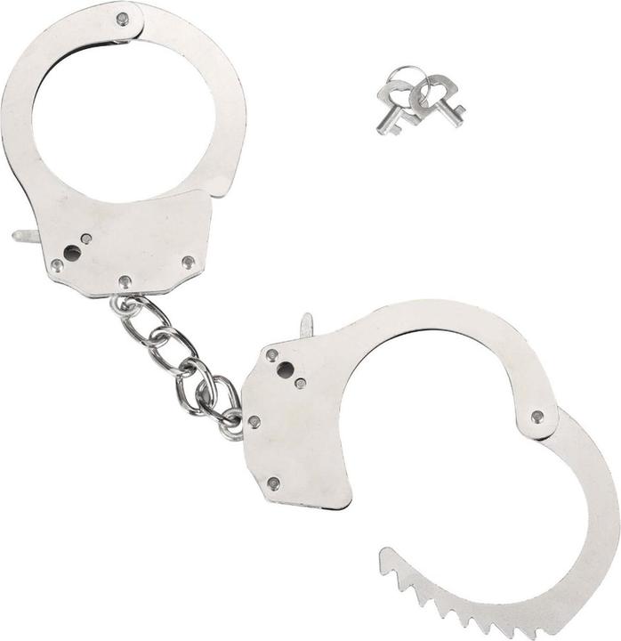 Me You Us Kajdanki- Heavy Metal Handcuffs Silver