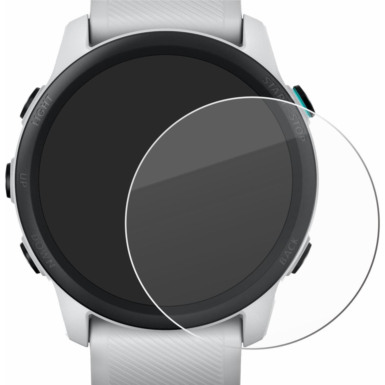 Thumbnail - Savvies Panzerglas Hartglas Displayschutz, Smartwatch Schutzfolie, Transparent