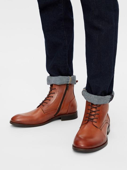 Actual product image Bianco Mens Lace Up Boots (41)