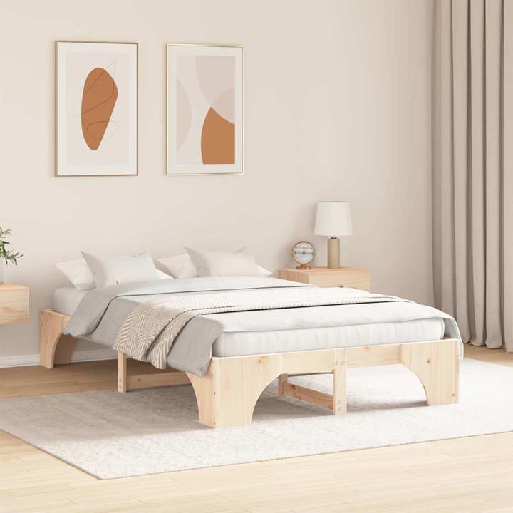 Image du produit vidaXL Bettrahmen (135 x 190 cm)