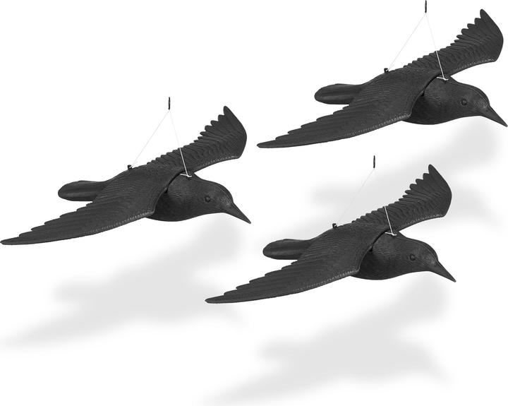 Actual product image Relaxdays 3x bird deterrent