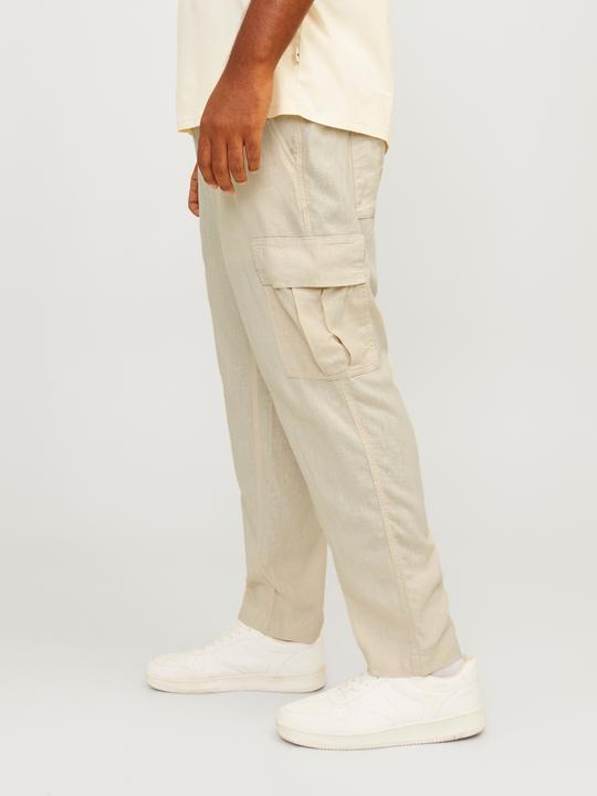 Produktbild Jack & Jones Jpstbill Jjnate Linen Blend Cargo Pls (42)