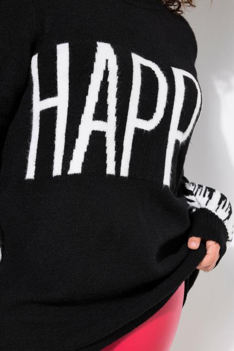 Produktbild Angel of Style Pullover, HAPPY-Statement, Ballon-Langarm (46, 48)