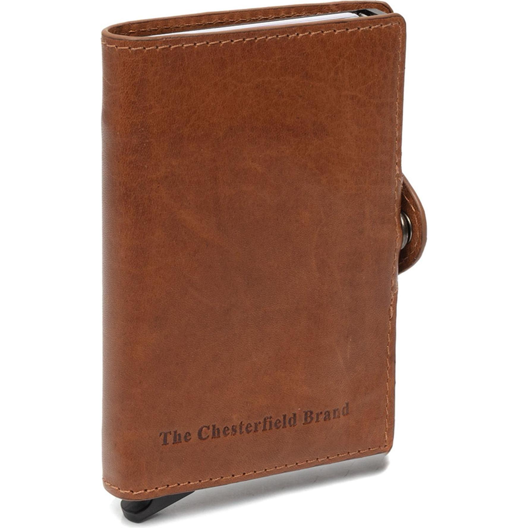 The Chesterfield Brand, Herren, Portemonnaie, Francis Geldbörse RFID Schutz Leder 6.5 cm, Braun