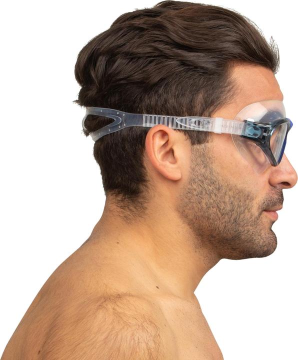 Actual product image Seac Swimming goggles Vision HD blue anti-fog, UV protection 100%, hypoallergenic silicone