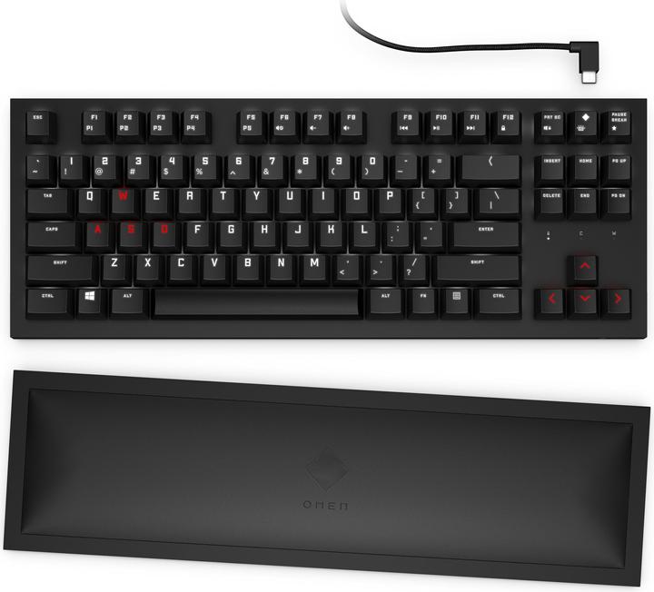 Produktbild HP 9BU31AA Tastatur RF Wireless QWERTY Englisch (Eng. Int., Kabelgebunden, Kabellos)