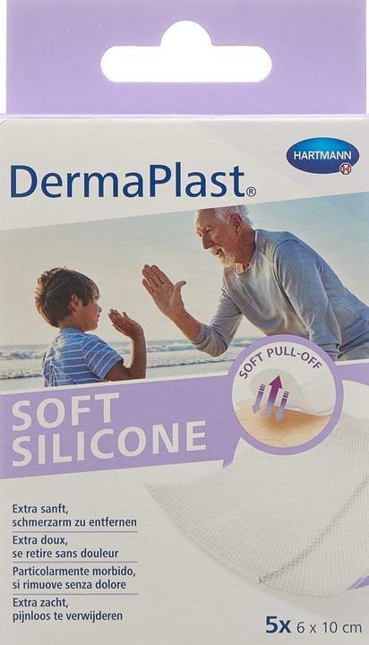 Actual product image DermaPlast Soft Silicone Strips (5 x)