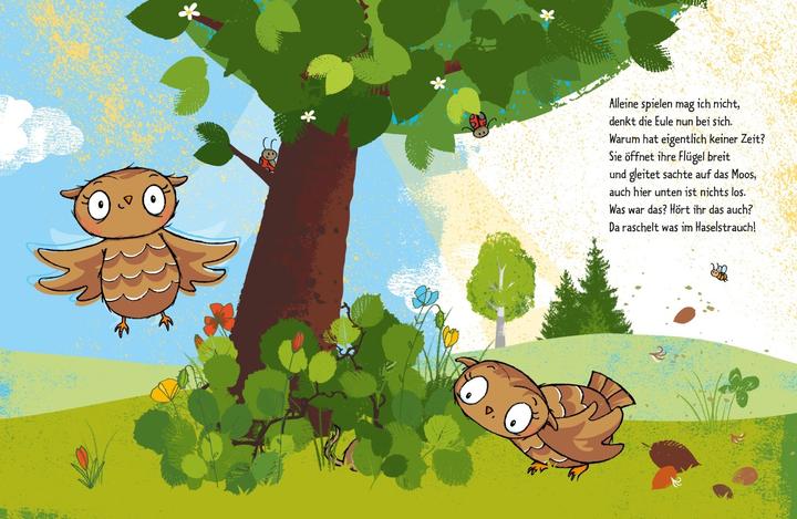 Actual product image Die kleine Eule findet einen Freund (German, Susanne weber, 2020)