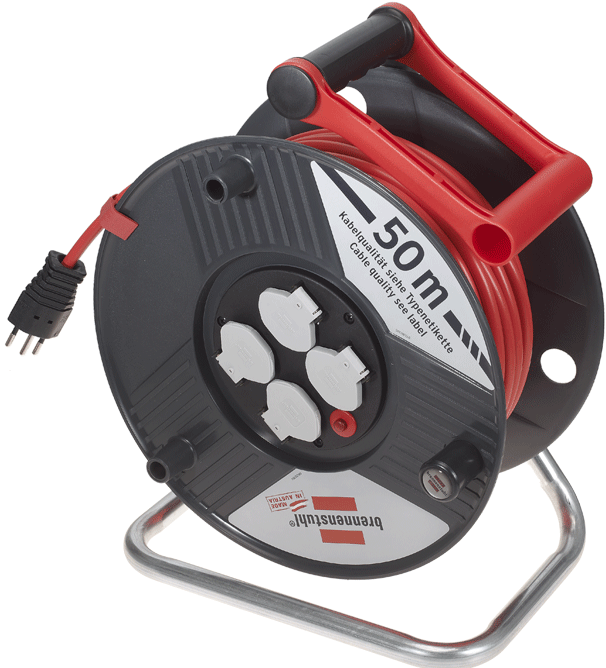 Immagine prodotto Brennenstuhl Avvolgicavo Garant 290 50m H05VV-F 3G1.5 Rosso CP (50 m, 1.50 mm².)