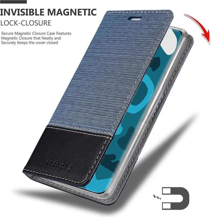 Actual product image Cadorabo Book Jeans Optics Cover (Huawei P40 Pro+)