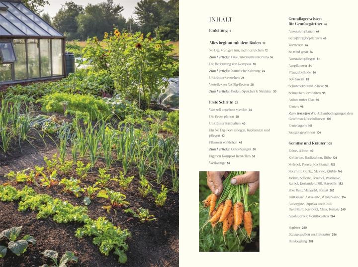 Actual product image No Dig - Gärtnern ohne Umgraben (German, Charles Dowding, 2023)