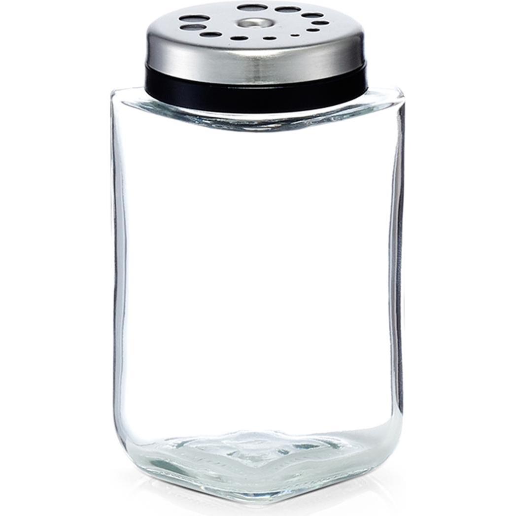 Thumbnail - neuetischkultur Gewürzstreuer, Pfeffermühle + Salzmühle, Transparent, Silber