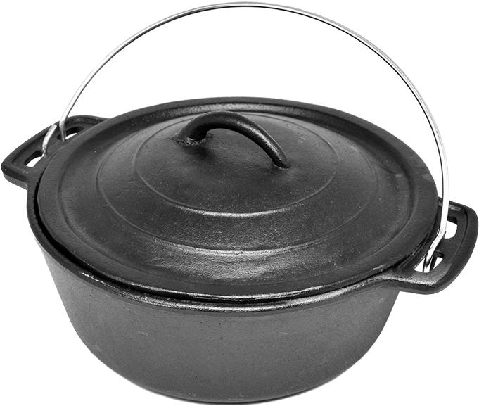 Actual product image BBQ Master Cast Iron Pot / Dutch Oven