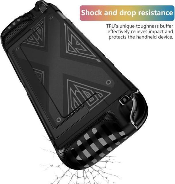 Actual product image MU Classic Nintendo Switch 2 Schutzhülle mit Ständer – X-Design (Switch 2)