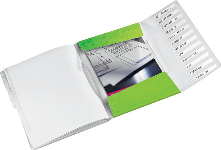 Actual product image Leitz Folder WOW PP A4 46340054 green 12 pieces (A4, 1x)