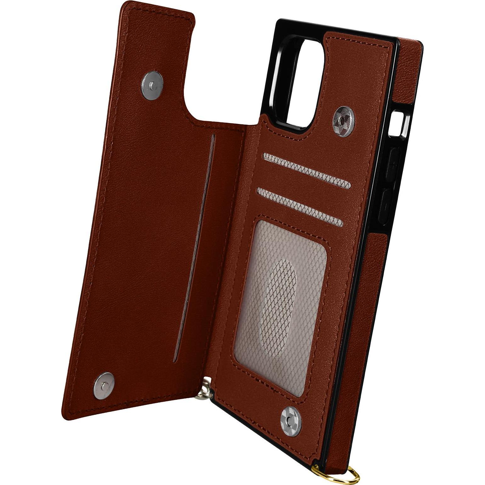 Avizar Darling Series (Apple iPhone 12 Pro), Smartphone Hülle, Braun
