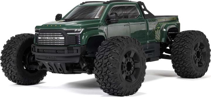Arrma Monster Truck Big Rock BLX 223S, Grün ARTR, 1:10 (ARR Quasi lettura a corredo)