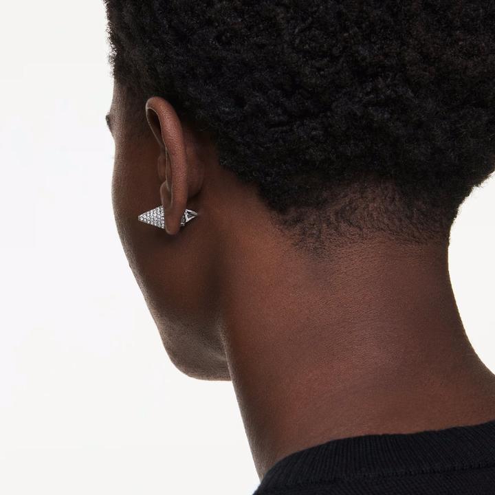 Produktbild Swarovski Sublima Ohrstecker Spike Weiss Rutheniert (Swarovski Metall)