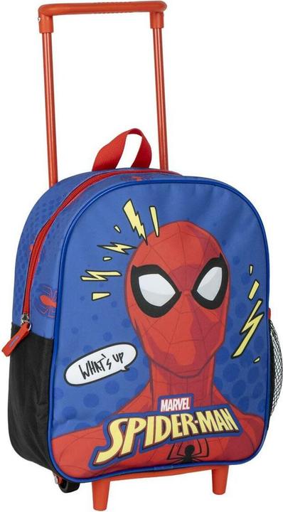 Produktbild Spiderman Schulrucksack mit Rädern Spider-Man Blau 10 x 30 x 25 cm