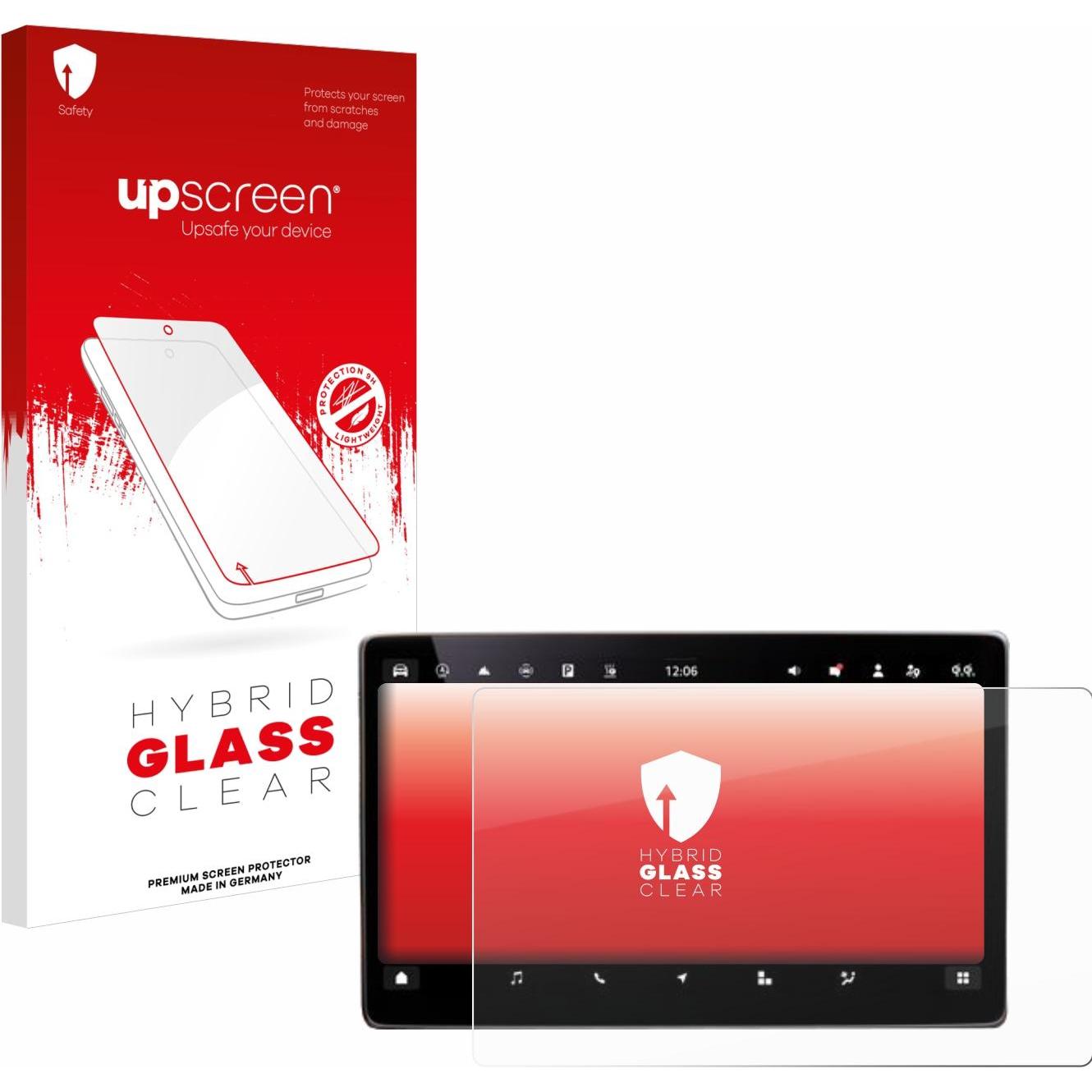 upscreen, Fahrzeug Navigation Zubehör, Schutzglas Schutzfolie Displayschutz Display Schutz Glas Folie klar