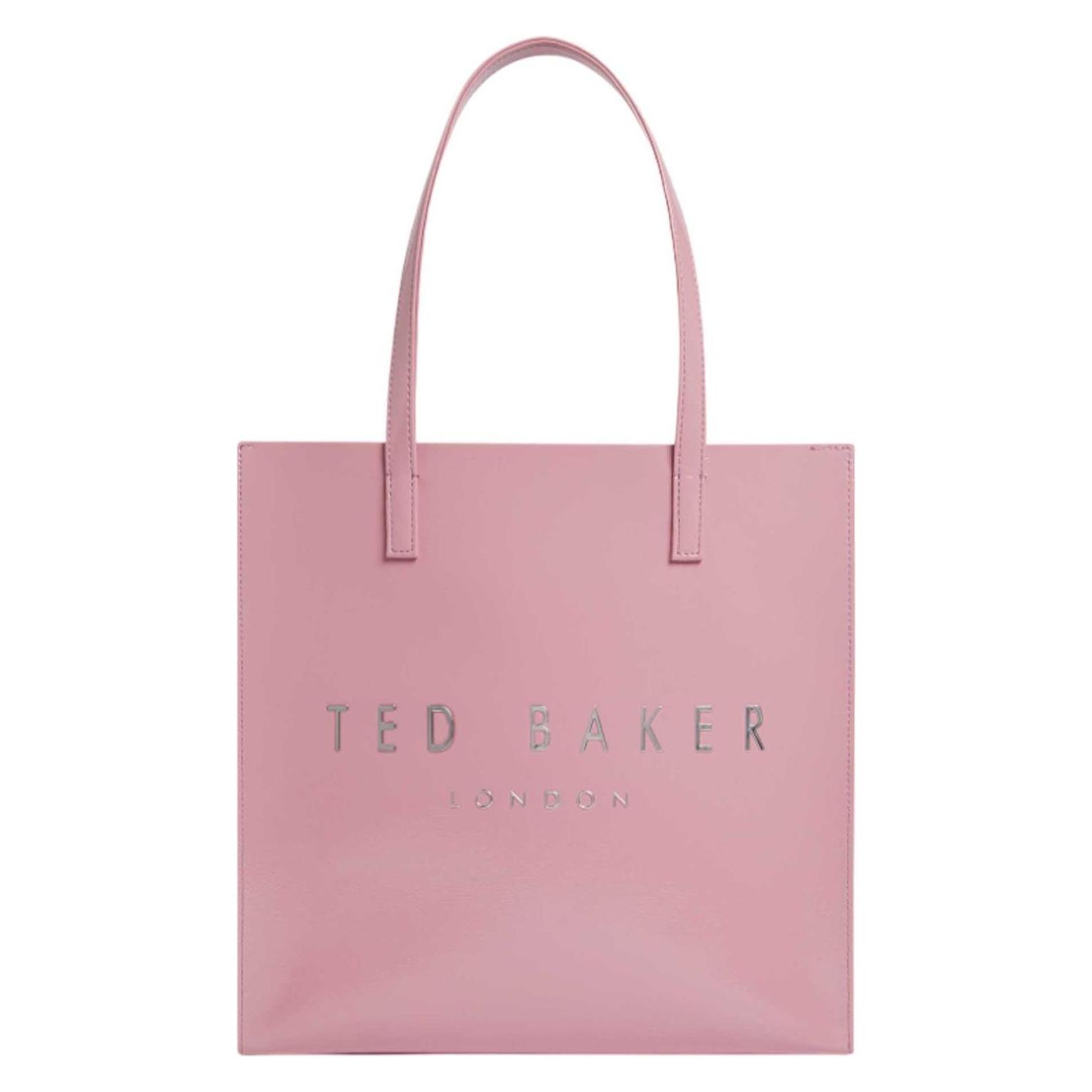 Ted Baker, Damen, Tasche, Crinkon Crinkle Large Icon Bag, Rosa