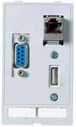 Immagine prodotto Murr Elektronik Inserto connettore dati Modlink MSDD Contenuto: 1 pz.