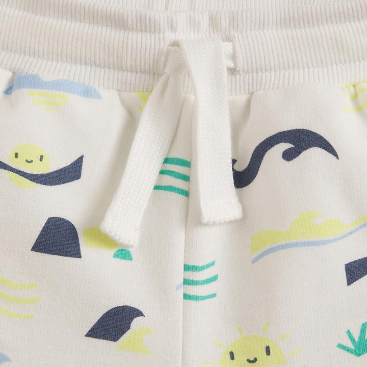 Produktbild La Redoute Collections Doppelpack Shorts aus bedrucktem Molton (92)