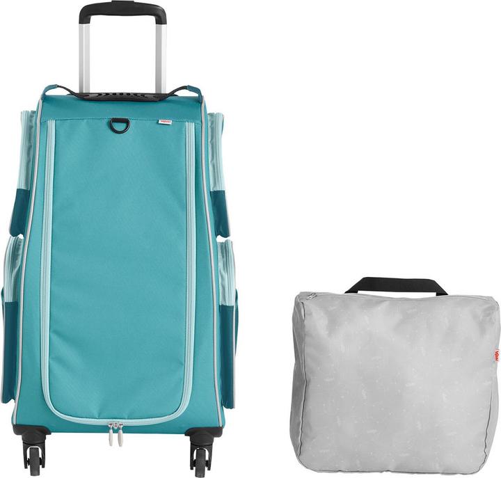 Actual product image Haba Kinderkoffer Schranktrolley 4 Rollen und Kreativtasche