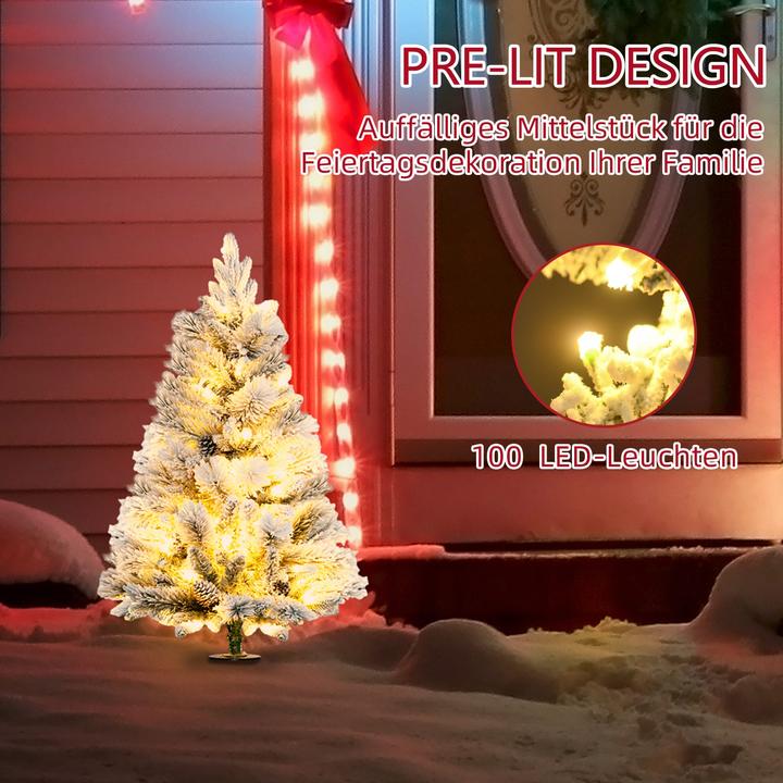 Produktbild Jamb Künstlicher Weihnachtsbaum 2er-Set LED