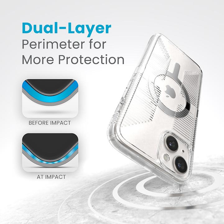 Produktbild speck Transparente Schutzhulle fur iPhone 15 Plus (Apple iPhone 14 Plus, Apple iPhone 15 Plus)