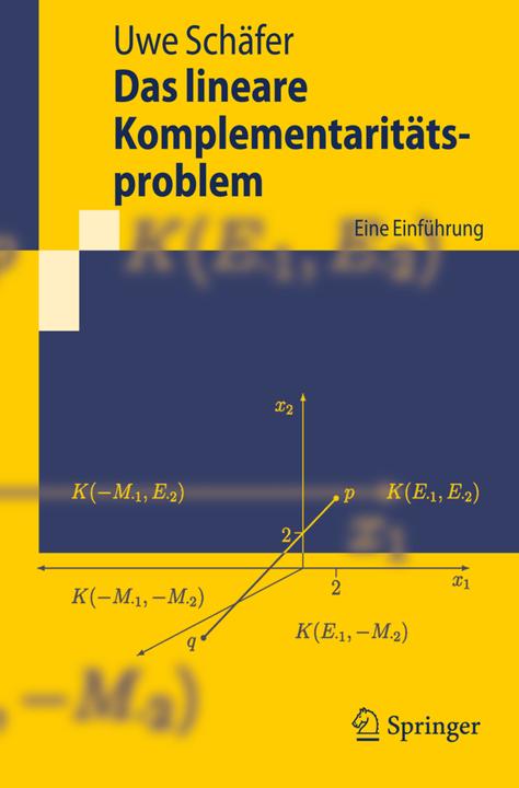 Produktbild Das lineare Komplementaritätsproblem (Uwe Schäfer, 2008)