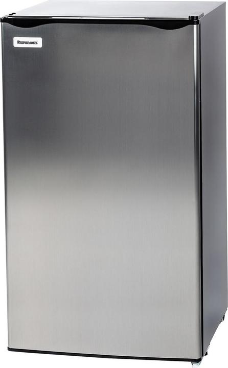 Actual product image Ravanson LKK-90S Fridge Freezer Freestanding 91 l F Black Silver (91 l)
