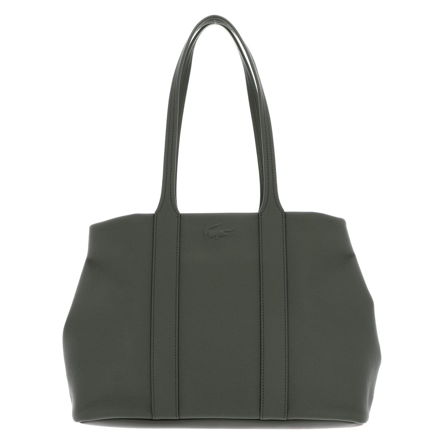 Lacoste, Damen, Tasche, City Court Shopping Bag, Grün