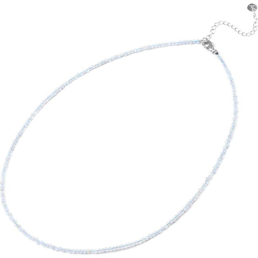 Agato, Collana, - Mineral necklace with chalcedony beads POL-N17/47L