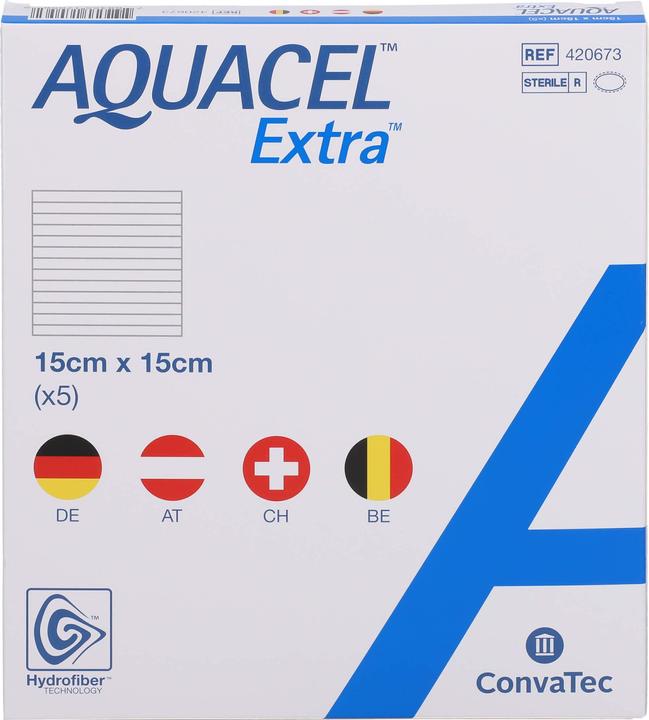 Actual product image Aquacel Hydrofiber dressing