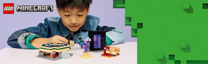 Immagine prodotto LEGO 21584 Reise durch Nether und Endportal (21584, LEGO Minecraft)